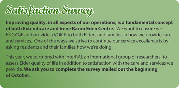Satisfaction Survey